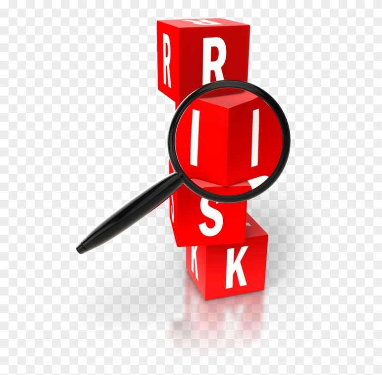 Риски без фона для презентации