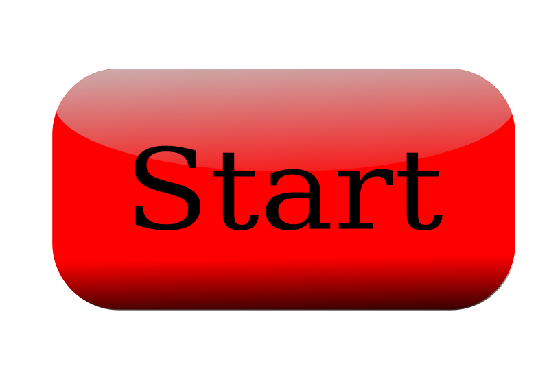 Кнопка старт на прозрачном фоне