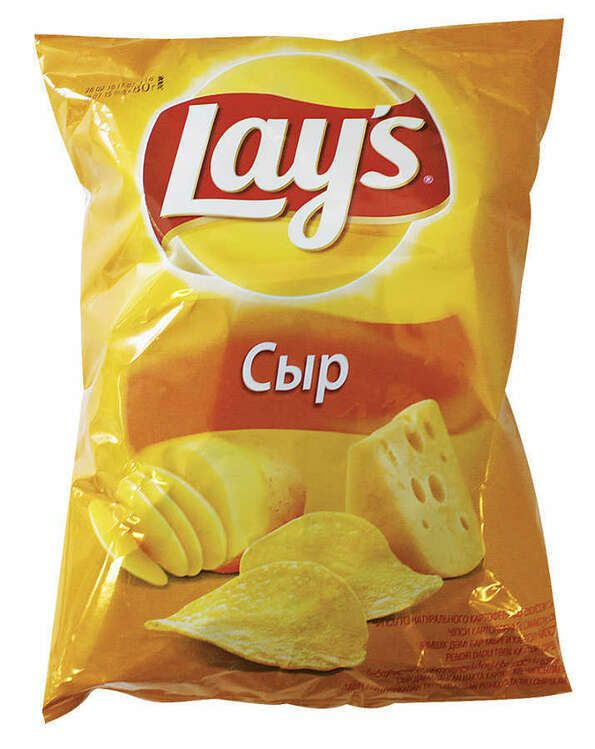 Сырные чипсы lays