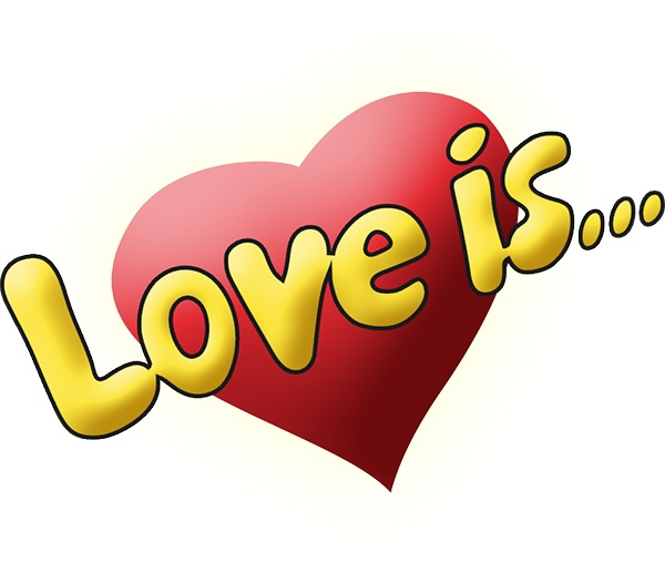 Love is надпись