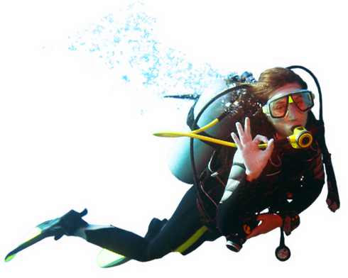 Дайвинг без фона
