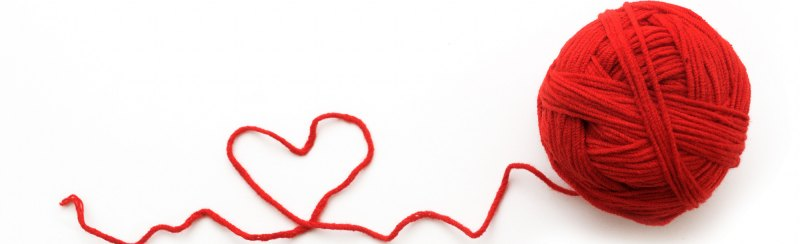 Клубок красных ниток