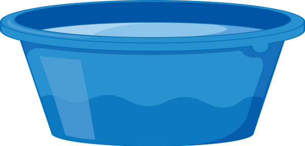 Таз с водой