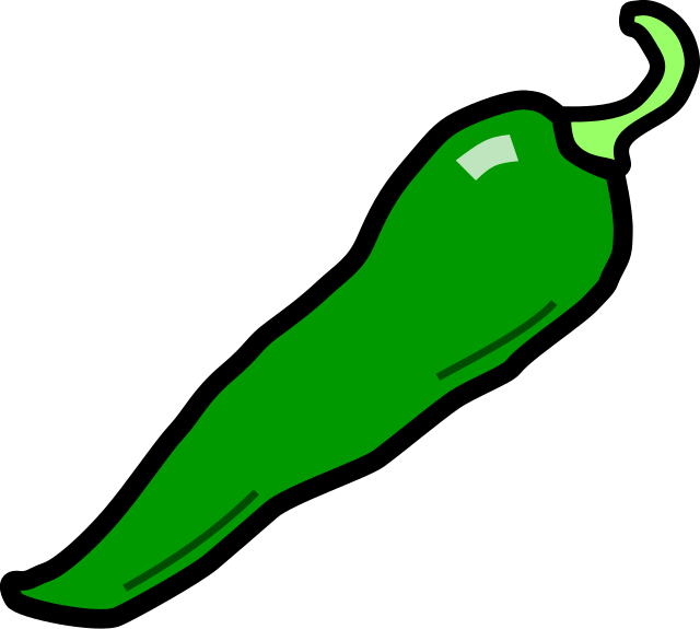 Нарисовать перец