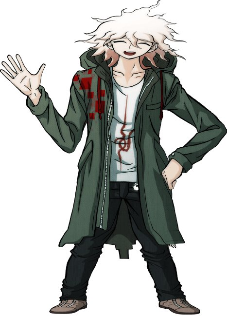 Лысый Нагито Комаэда