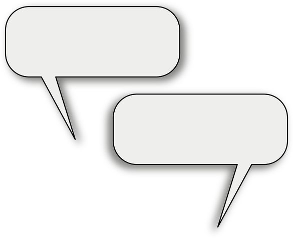 Облако диалога на прозрачном фоне