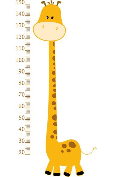 Линейка для измерения роста ребенка