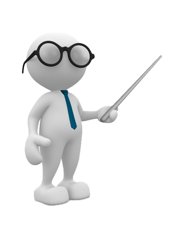 Человек с указкой