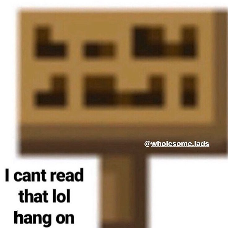 табличка из майнкрафта