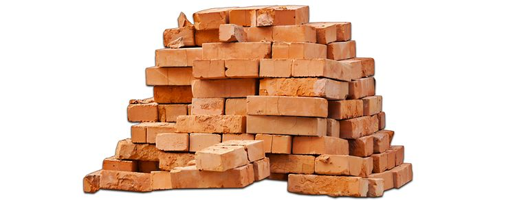 Куча кирпичей