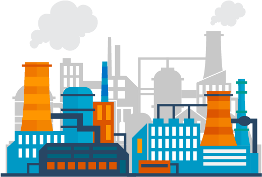 Завод рисунок