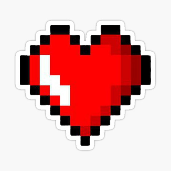 Пиксельные сердечки