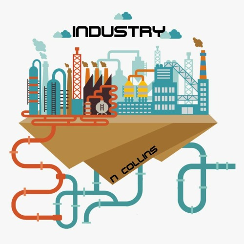 Промышленность на белом фоне