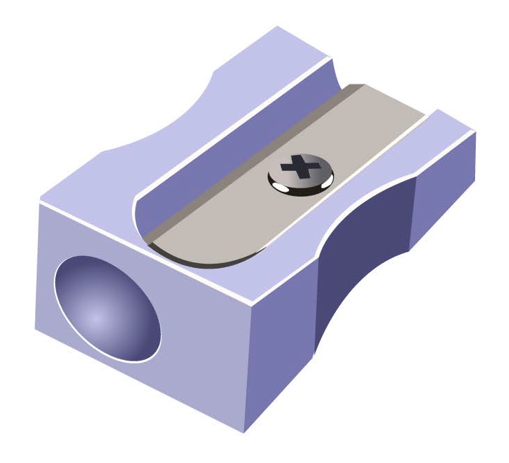 Точилка на прозрачном фоне