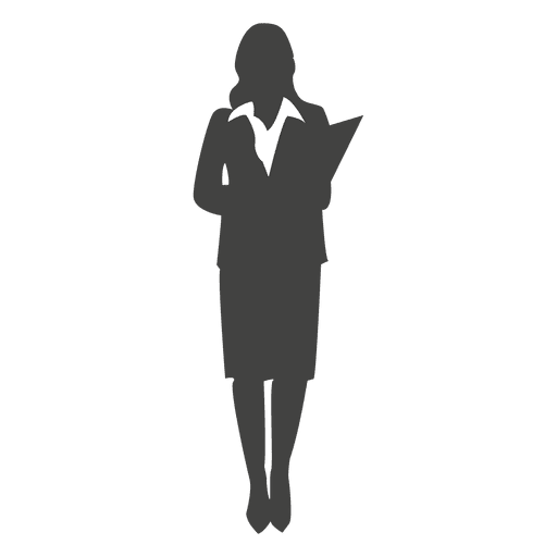 Силуэт женщины