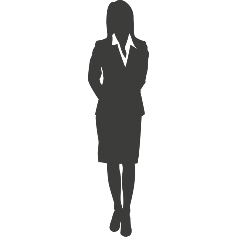 Силуэт женщины