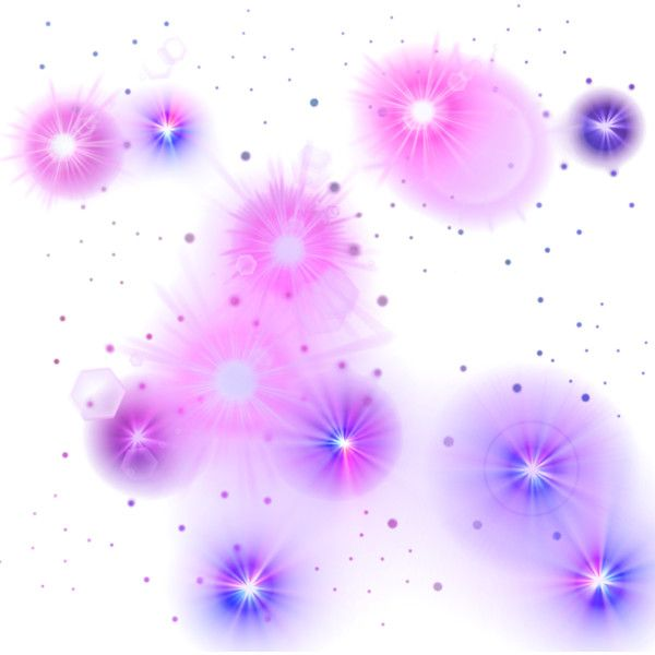 Фиолетовые блестки