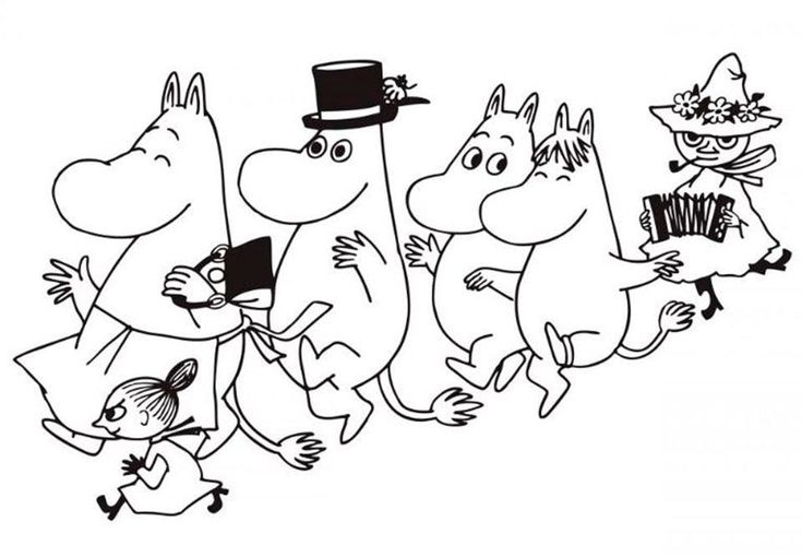 муми тролли