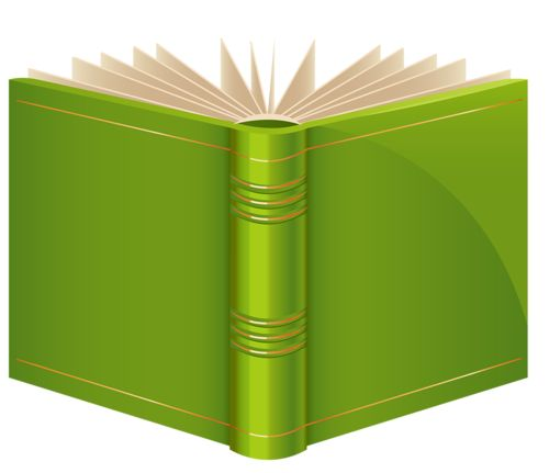 Книга на прозрачном фоне