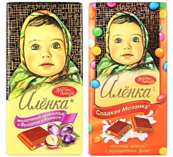 шоколад аленка