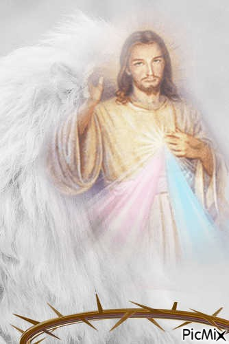 Бог на прозрачном фоне