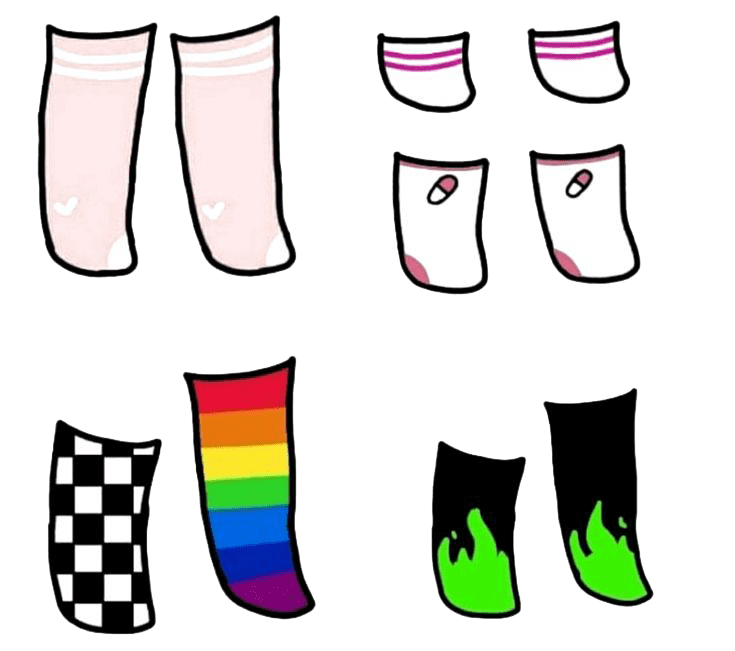 Одежда гача лайф ботинки