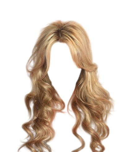 Волосы на белом фоне