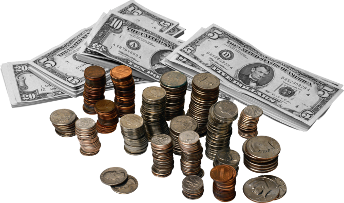 Инвестиции на прозрачном фоне