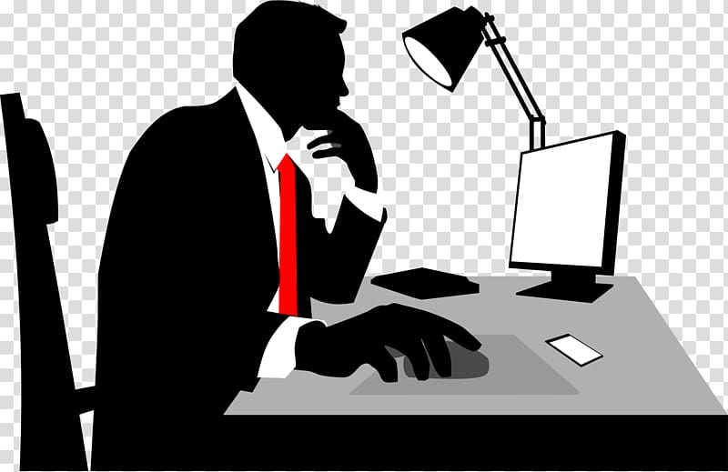 Силуэт бизнесмена