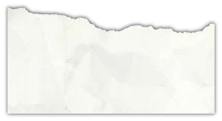 Рваный край бумаги