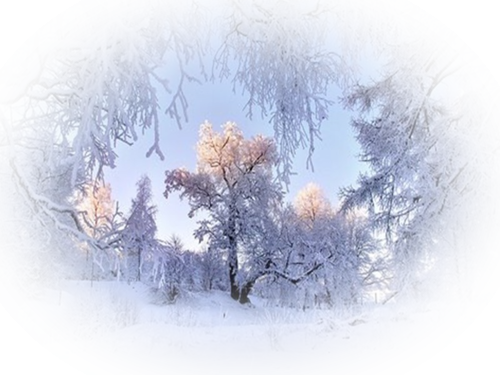 Зимний клипарт на прозрачном фоне