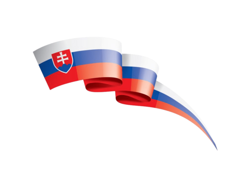 Флаг РФ сбоку лента