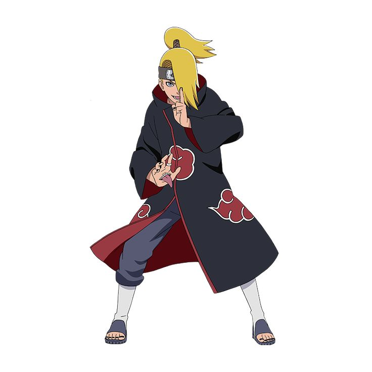 Дейдара Акацуки в полный рост