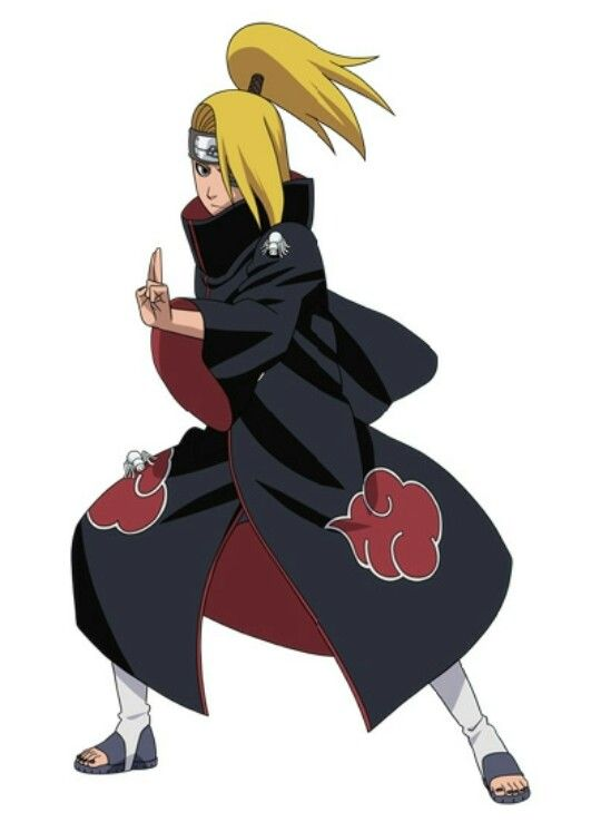 Дейдара Тсукури в полный рост