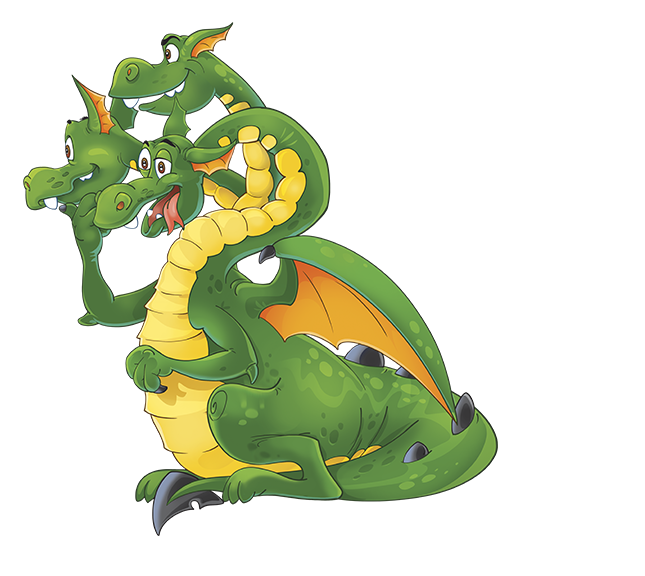 Герои сказок змей Горыныч