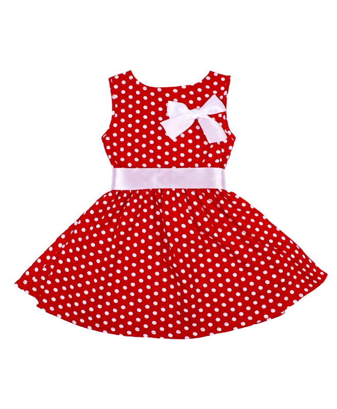 Платье на белом фоне для детей