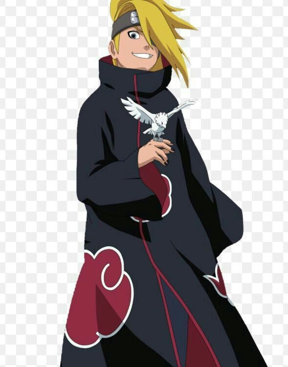 Дейдара из Наруто в полный рост