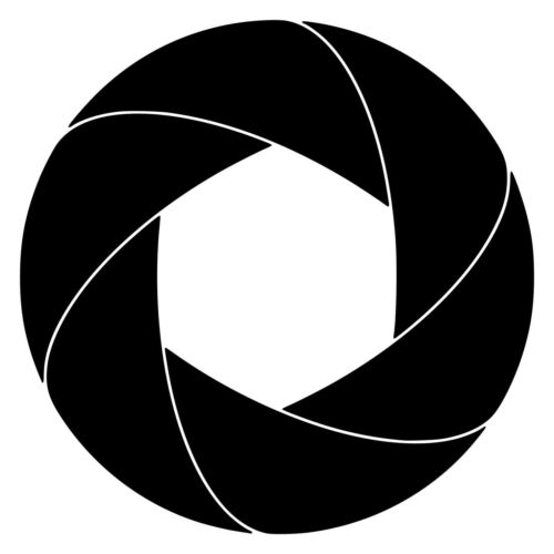 Объектив фотоаппарата вектор