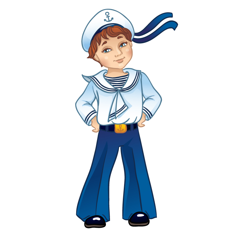Моряк иллюстрация для детей