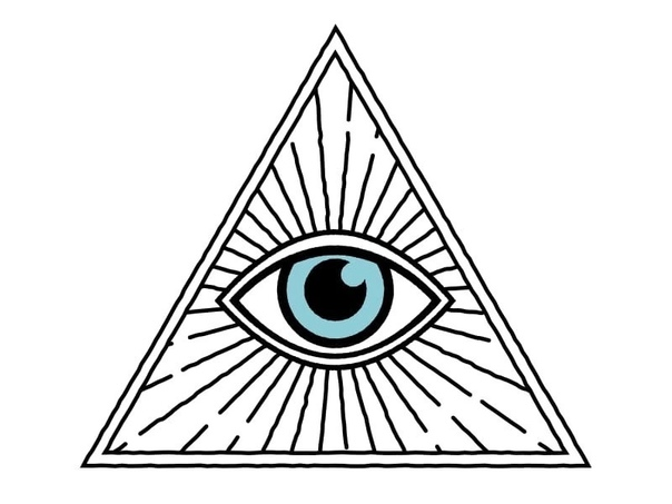 Масонский символ пирамида