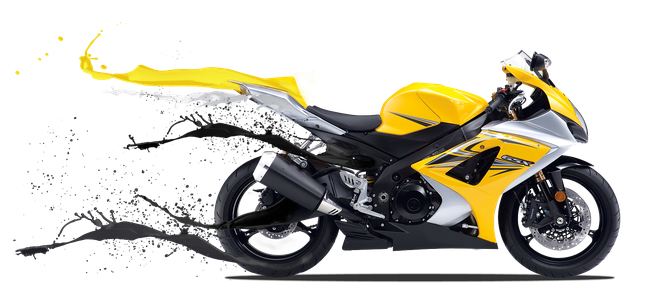 Спортивный мотоцикл вектор