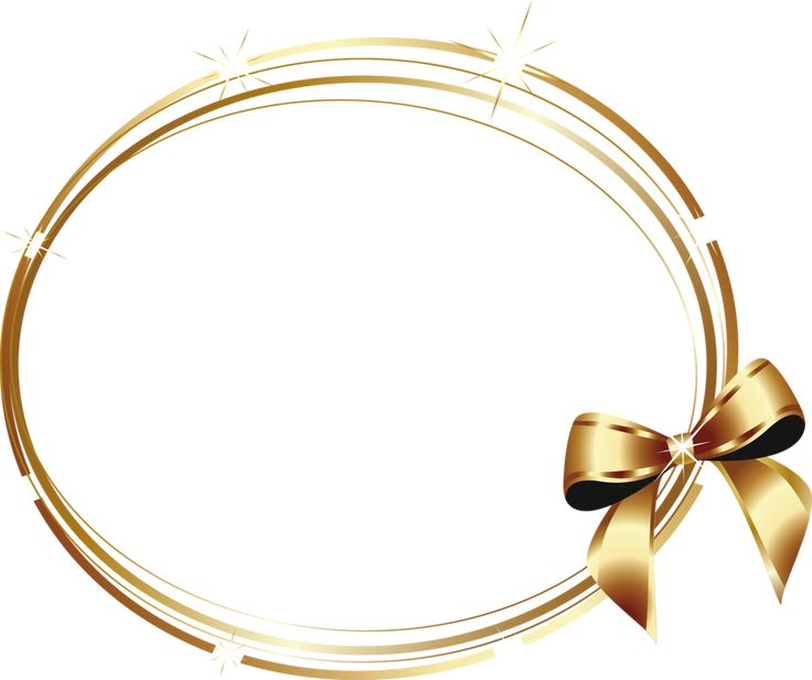 Рамка вырез круглая