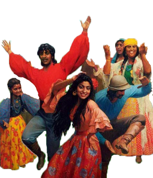 Цыганский табор