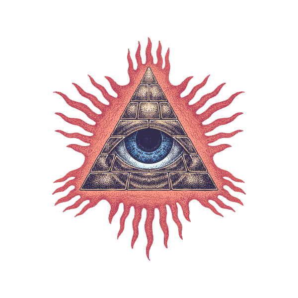 Масонский знак глаз Ока