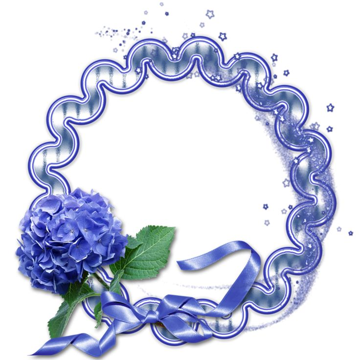 Красивая рамка на прозрачном фоне