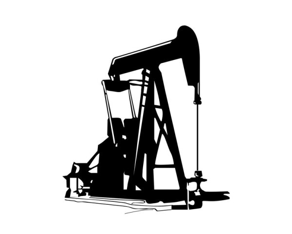 Нефтяная вышка вектор