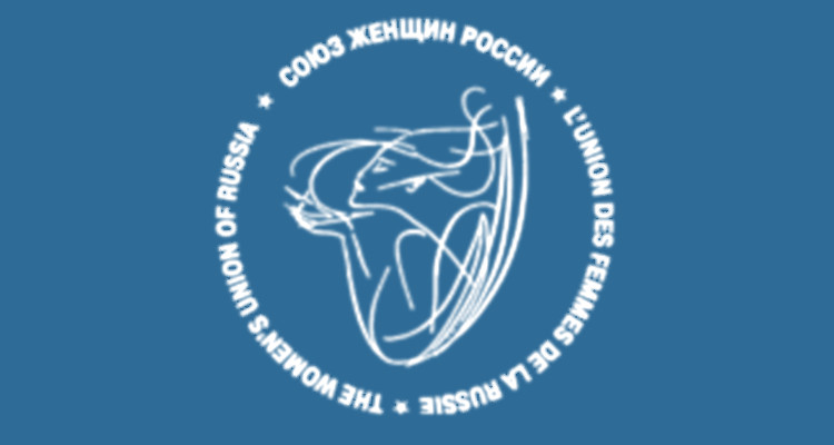 Флаг Союза женщин России