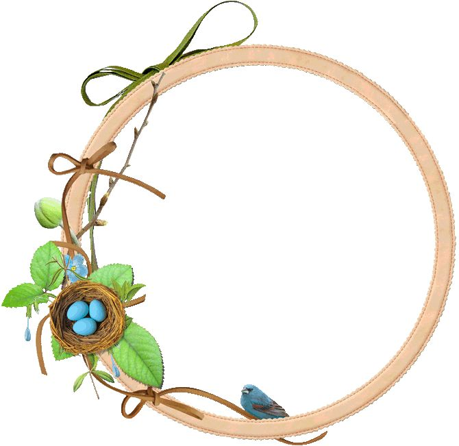 Круглая рамка для фотошопа