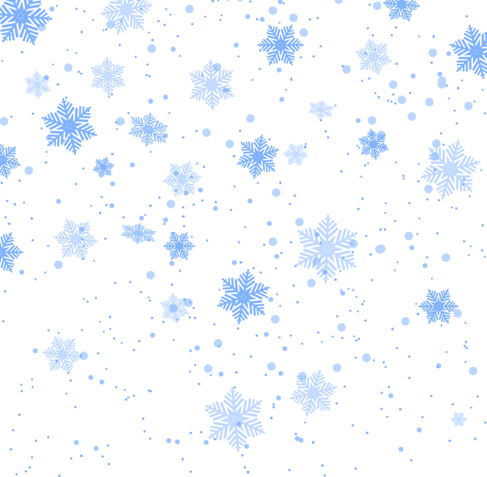 Снег на прозрачном фоне