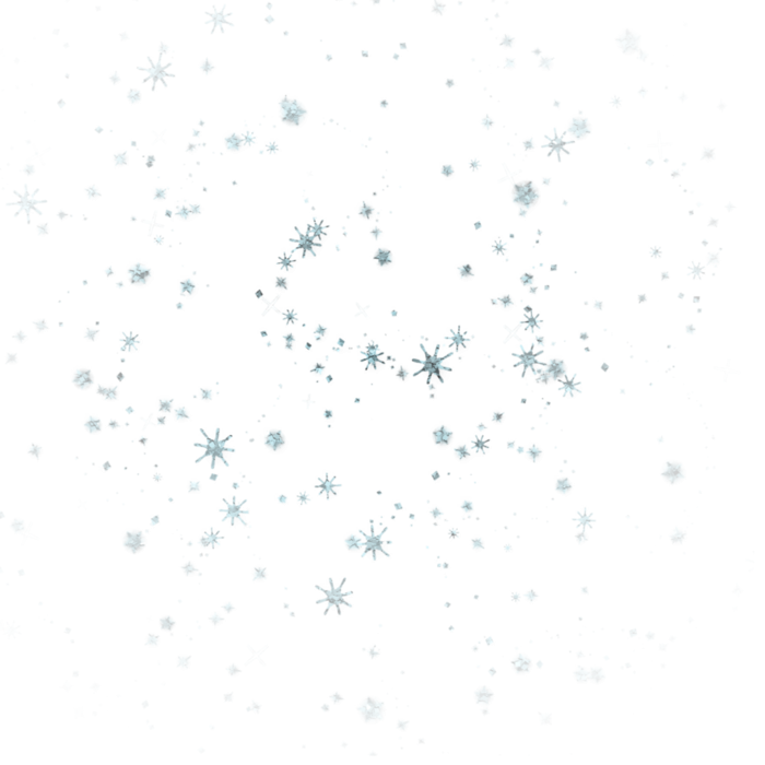 Снежинки на белом фоне
